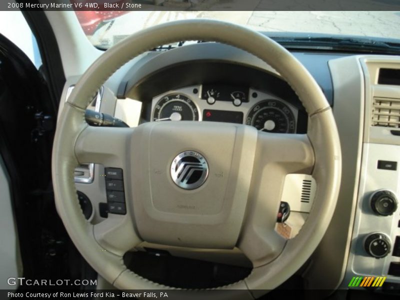  2008 Mariner V6 4WD Steering Wheel