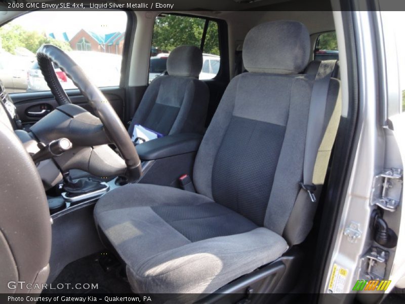 Liquid Silver Metallic / Ebony 2008 GMC Envoy SLE 4x4