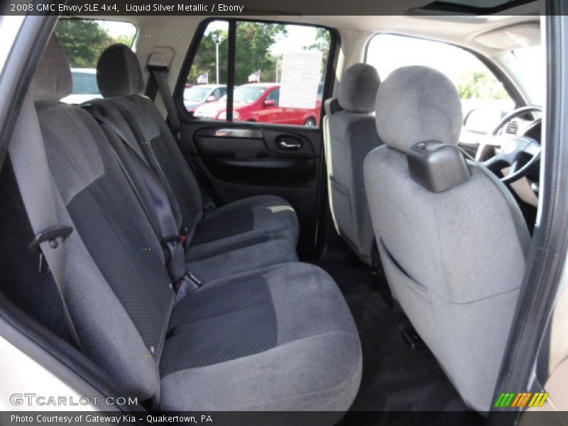 Liquid Silver Metallic / Ebony 2008 GMC Envoy SLE 4x4