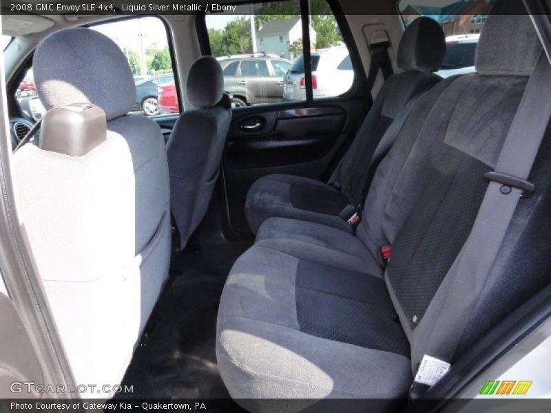 Liquid Silver Metallic / Ebony 2008 GMC Envoy SLE 4x4