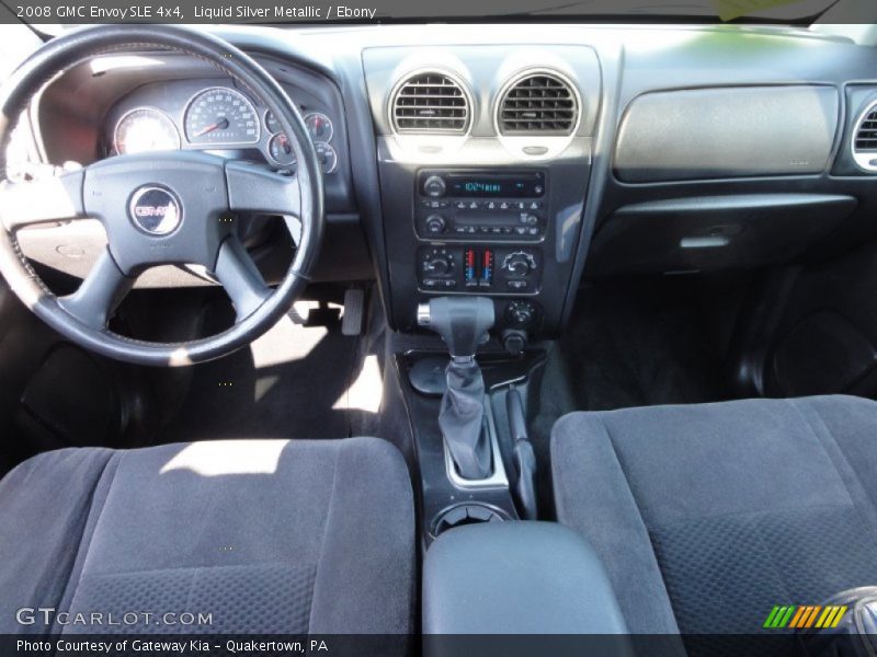 Liquid Silver Metallic / Ebony 2008 GMC Envoy SLE 4x4