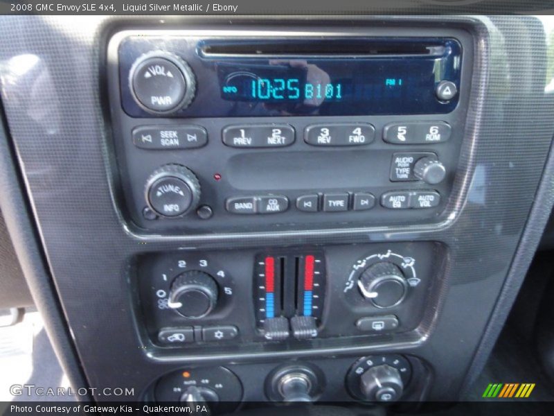 Liquid Silver Metallic / Ebony 2008 GMC Envoy SLE 4x4