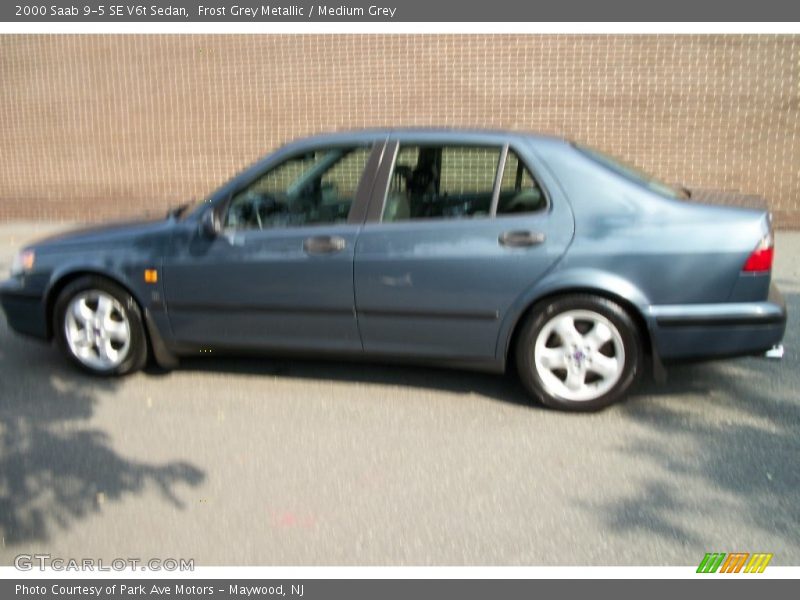 Frost Grey Metallic / Medium Grey 2000 Saab 9-5 SE V6t Sedan