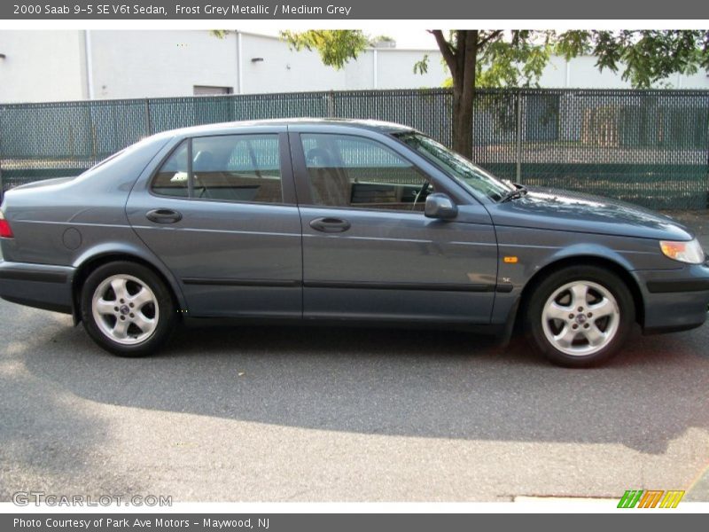 Frost Grey Metallic / Medium Grey 2000 Saab 9-5 SE V6t Sedan