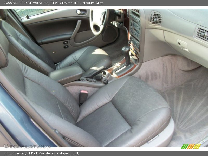 Frost Grey Metallic / Medium Grey 2000 Saab 9-5 SE V6t Sedan
