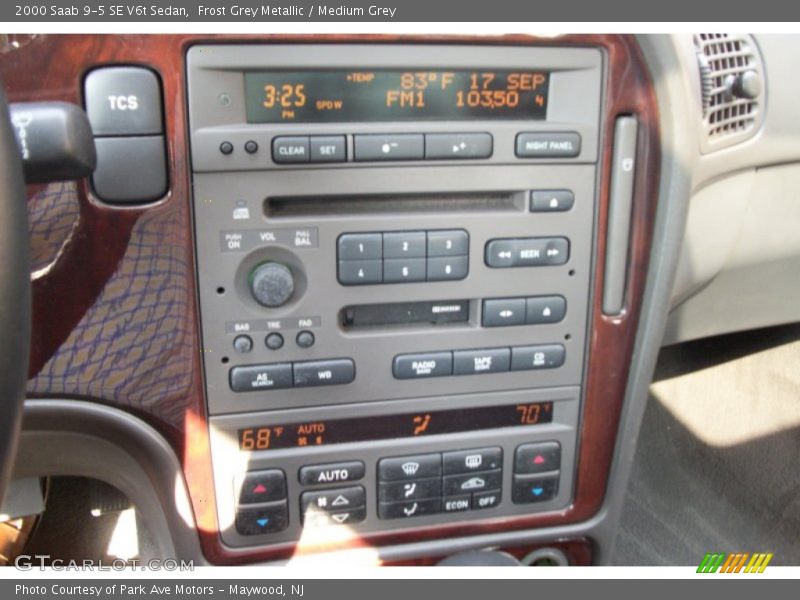 Frost Grey Metallic / Medium Grey 2000 Saab 9-5 SE V6t Sedan