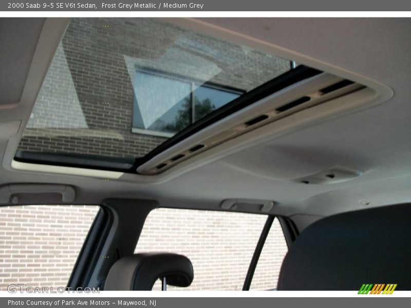 Frost Grey Metallic / Medium Grey 2000 Saab 9-5 SE V6t Sedan