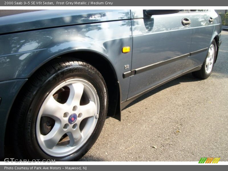 Frost Grey Metallic / Medium Grey 2000 Saab 9-5 SE V6t Sedan