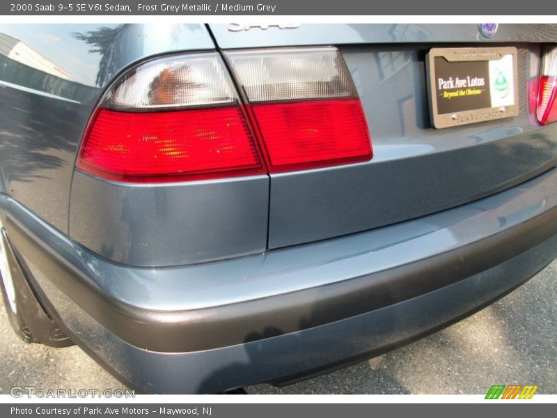Frost Grey Metallic / Medium Grey 2000 Saab 9-5 SE V6t Sedan