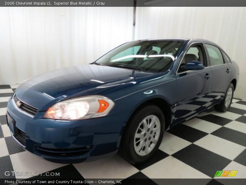 Superior Blue Metallic / Gray 2006 Chevrolet Impala LS