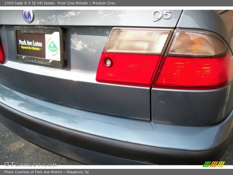 Frost Grey Metallic / Medium Grey 2000 Saab 9-5 SE V6t Sedan