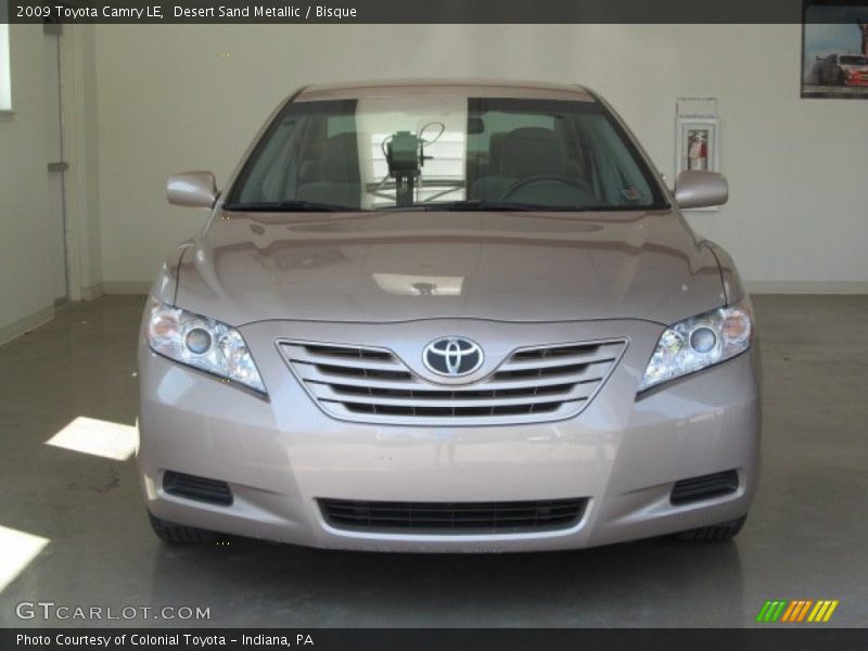 Desert Sand Metallic / Bisque 2009 Toyota Camry LE