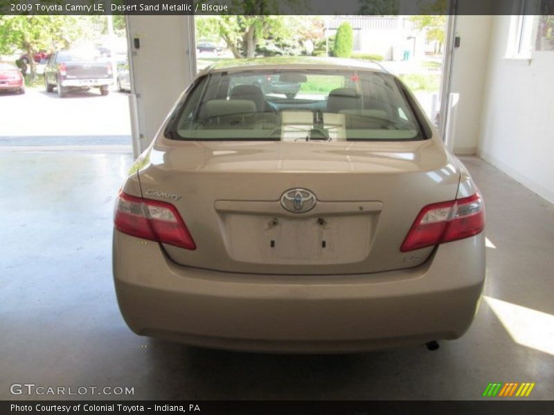 Desert Sand Metallic / Bisque 2009 Toyota Camry LE
