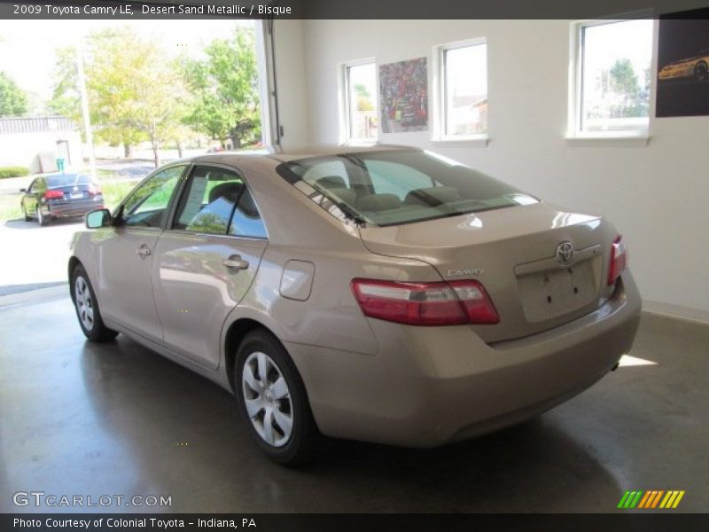 Desert Sand Metallic / Bisque 2009 Toyota Camry LE