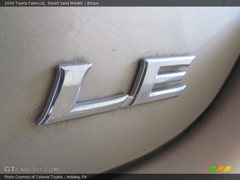 Desert Sand Metallic / Bisque 2009 Toyota Camry LE