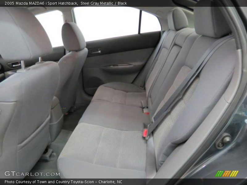Steel Gray Metallic / Black 2005 Mazda MAZDA6 i Sport Hatchback