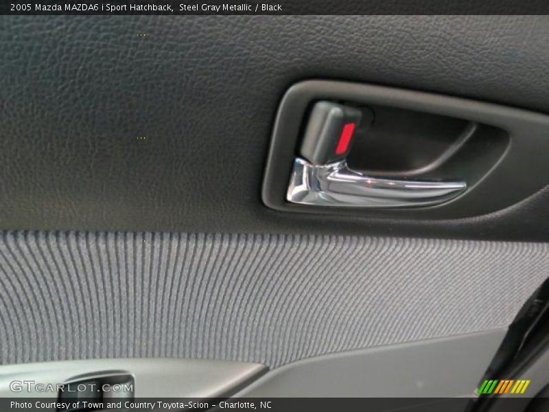 Steel Gray Metallic / Black 2005 Mazda MAZDA6 i Sport Hatchback