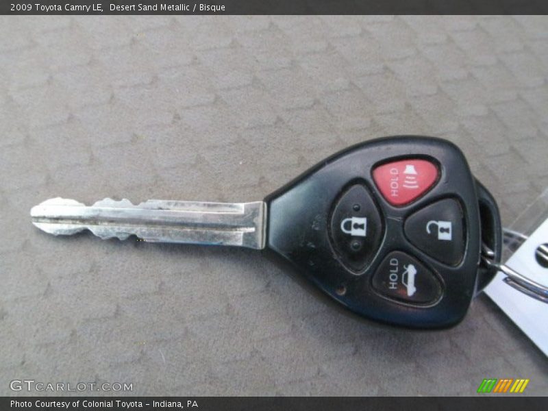 Desert Sand Metallic / Bisque 2009 Toyota Camry LE