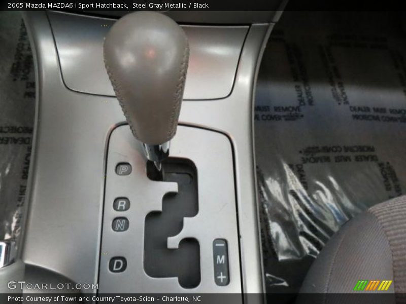 Steel Gray Metallic / Black 2005 Mazda MAZDA6 i Sport Hatchback