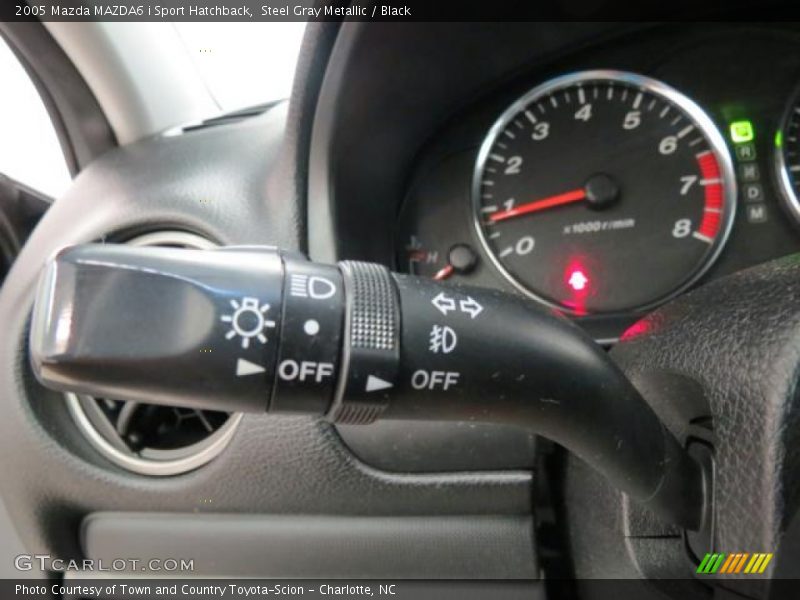 Steel Gray Metallic / Black 2005 Mazda MAZDA6 i Sport Hatchback