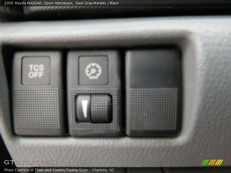 Steel Gray Metallic / Black 2005 Mazda MAZDA6 i Sport Hatchback