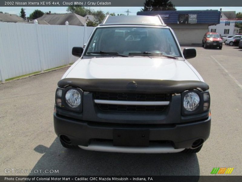 Cloud White / Gray Celadon 2002 Nissan Xterra XE V6 4x4