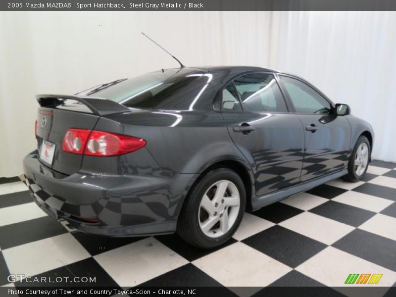 Steel Gray Metallic / Black 2005 Mazda MAZDA6 i Sport Hatchback
