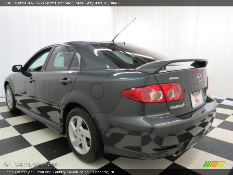 Steel Gray Metallic / Black 2005 Mazda MAZDA6 i Sport Hatchback