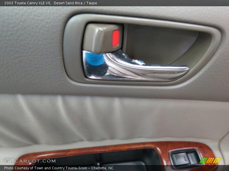 Desert Sand Mica / Taupe 2003 Toyota Camry XLE V6