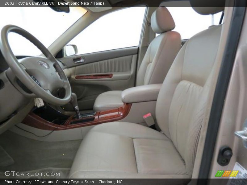 Desert Sand Mica / Taupe 2003 Toyota Camry XLE V6