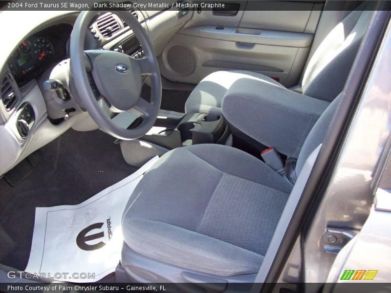 Dark Shadow Grey Metallic / Medium Graphite 2004 Ford Taurus SE Wagon
