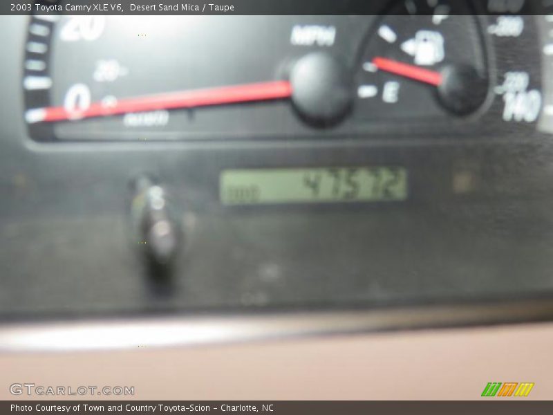 Desert Sand Mica / Taupe 2003 Toyota Camry XLE V6