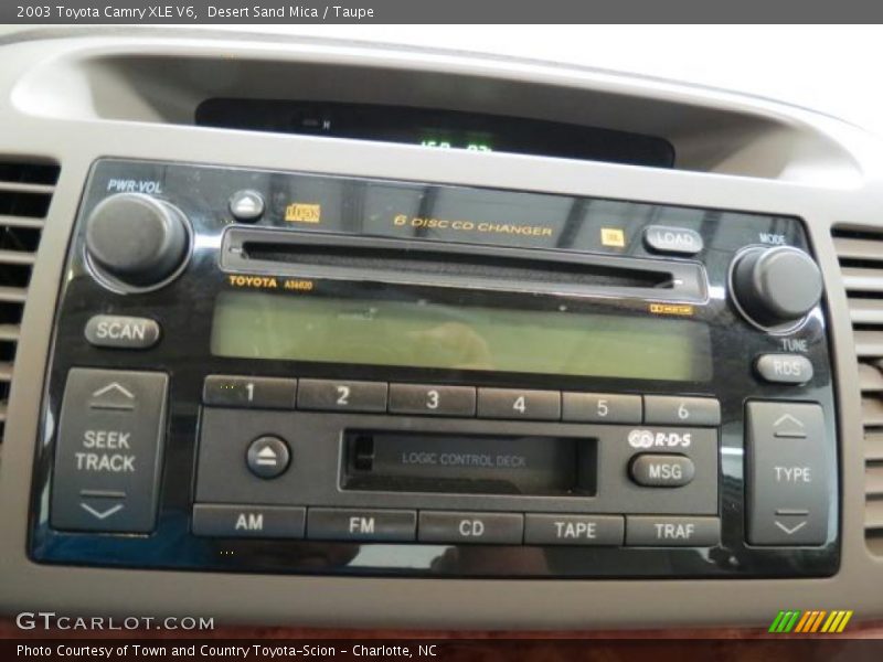 Desert Sand Mica / Taupe 2003 Toyota Camry XLE V6