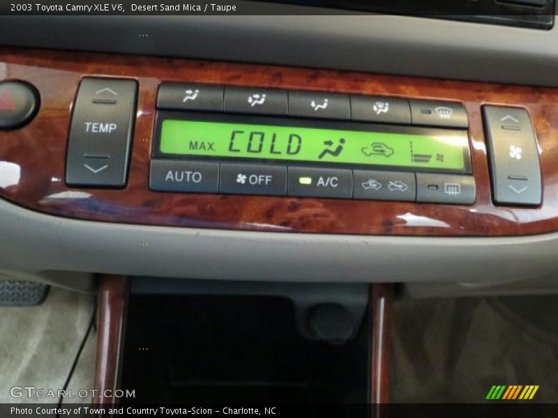 Desert Sand Mica / Taupe 2003 Toyota Camry XLE V6