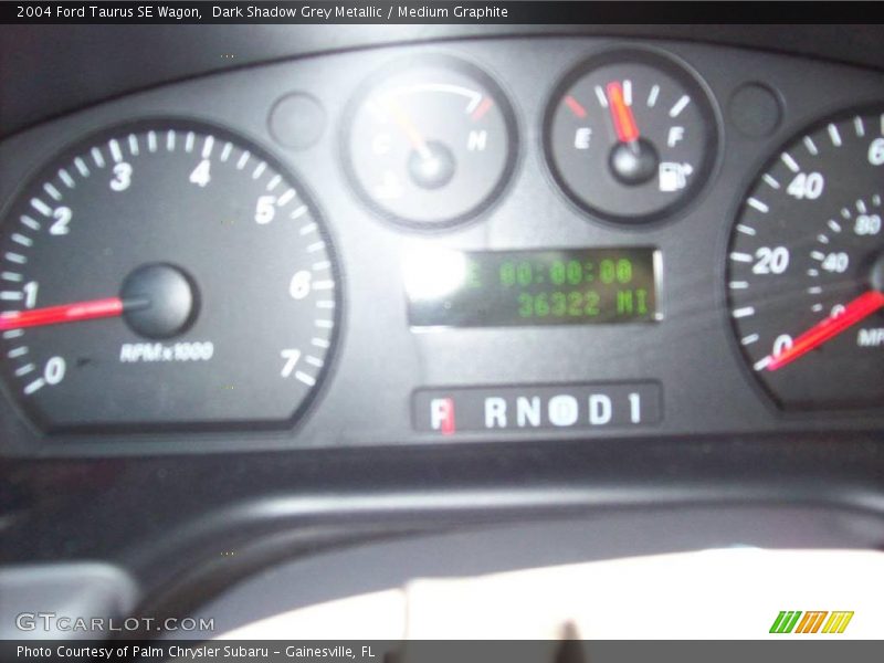 Dark Shadow Grey Metallic / Medium Graphite 2004 Ford Taurus SE Wagon