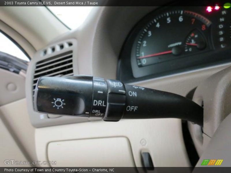 Desert Sand Mica / Taupe 2003 Toyota Camry XLE V6