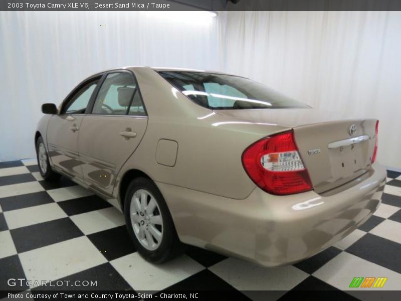Desert Sand Mica / Taupe 2003 Toyota Camry XLE V6