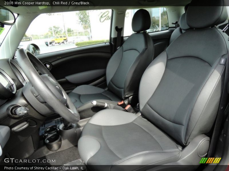 Chili Red / Grey/Black 2008 Mini Cooper Hardtop