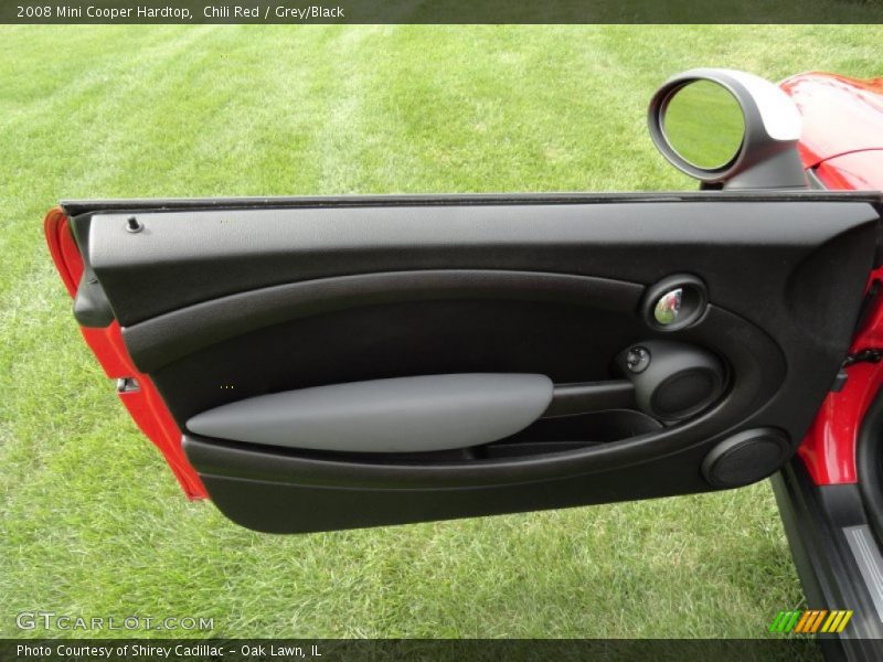Chili Red / Grey/Black 2008 Mini Cooper Hardtop