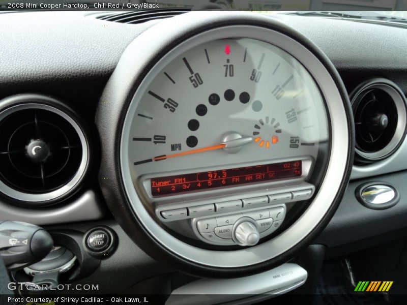 Chili Red / Grey/Black 2008 Mini Cooper Hardtop