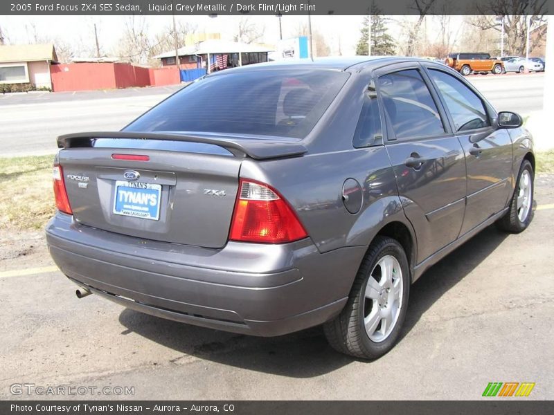 Liquid Grey Metallic / Dark Flint/Light Flint 2005 Ford Focus ZX4 SES Sedan