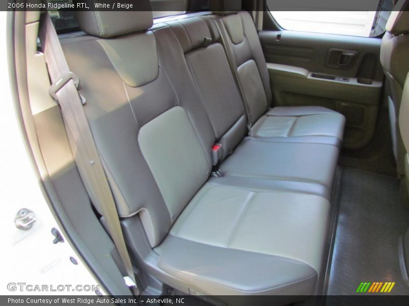 White / Beige 2006 Honda Ridgeline RTL