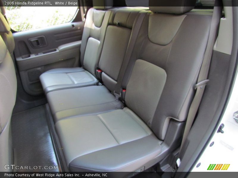 White / Beige 2006 Honda Ridgeline RTL