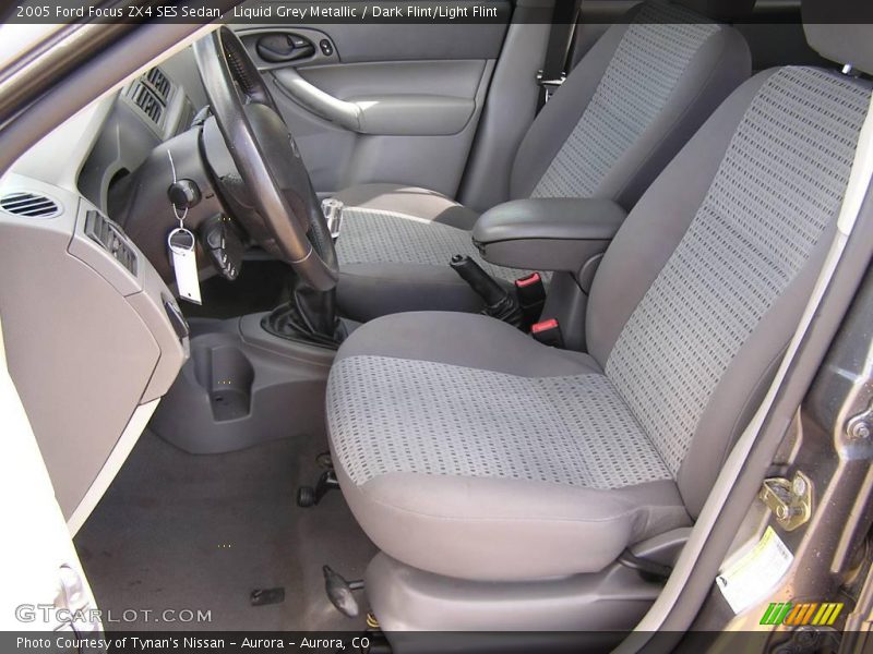 Liquid Grey Metallic / Dark Flint/Light Flint 2005 Ford Focus ZX4 SES Sedan