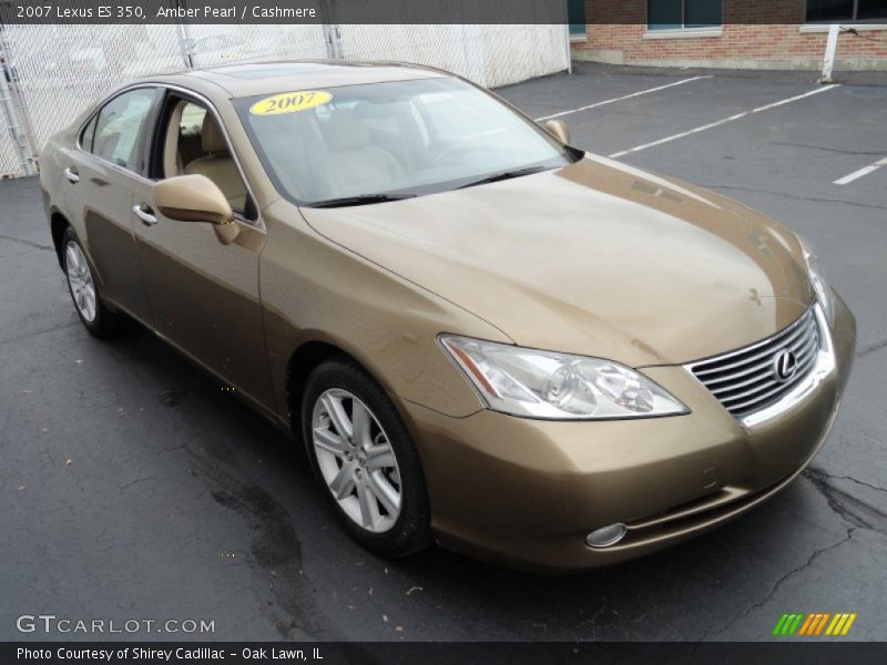 Front 3/4 View of 2007 ES 350