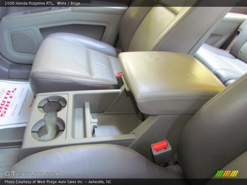 White / Beige 2006 Honda Ridgeline RTL