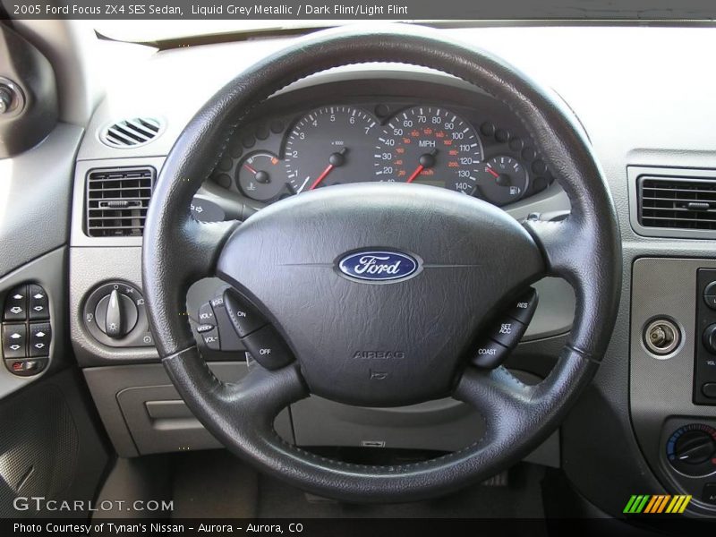 Liquid Grey Metallic / Dark Flint/Light Flint 2005 Ford Focus ZX4 SES Sedan