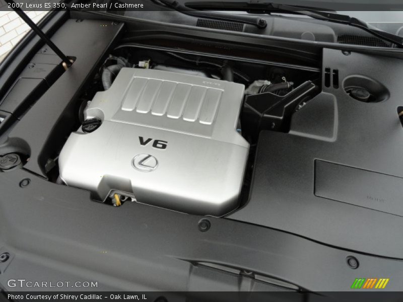 Amber Pearl / Cashmere 2007 Lexus ES 350