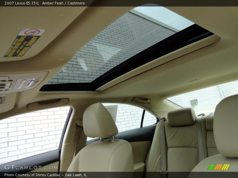Amber Pearl / Cashmere 2007 Lexus ES 350