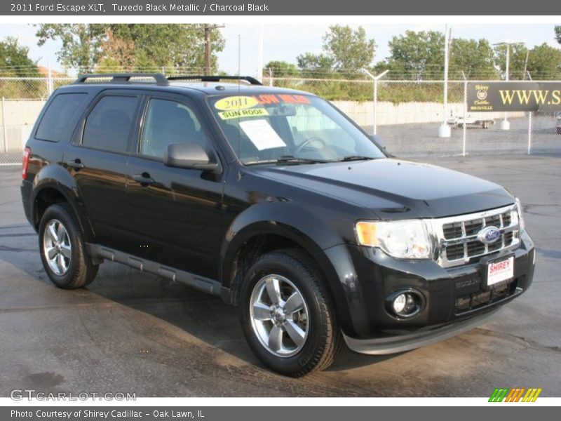 Tuxedo Black Metallic / Charcoal Black 2011 Ford Escape XLT